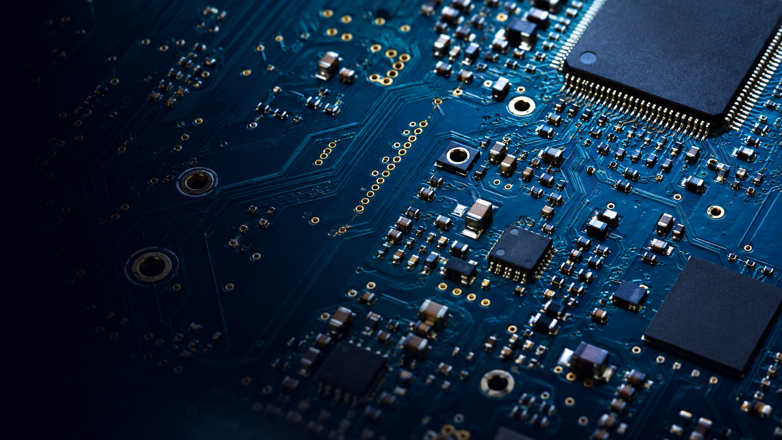Multilayer PCB detail