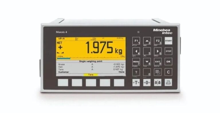 Minebea-intec Maxxis 4 Programmable weighing Indicator