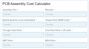 pcb assembly cost calculator