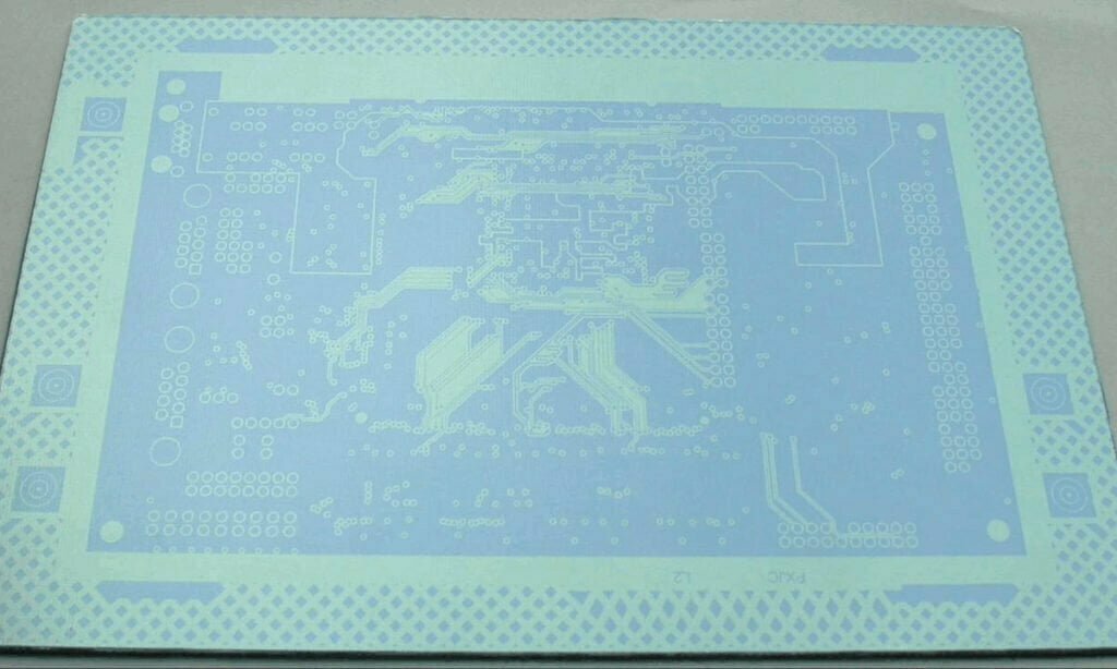 1. PCB inner layer exposure