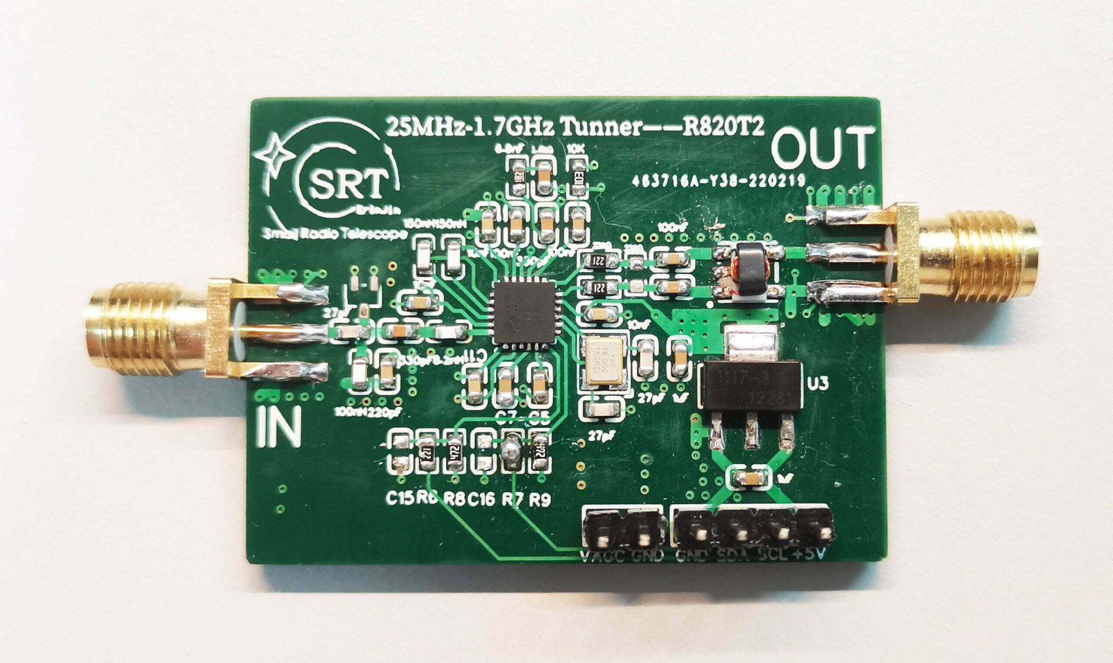 1420MHz tuner pcb