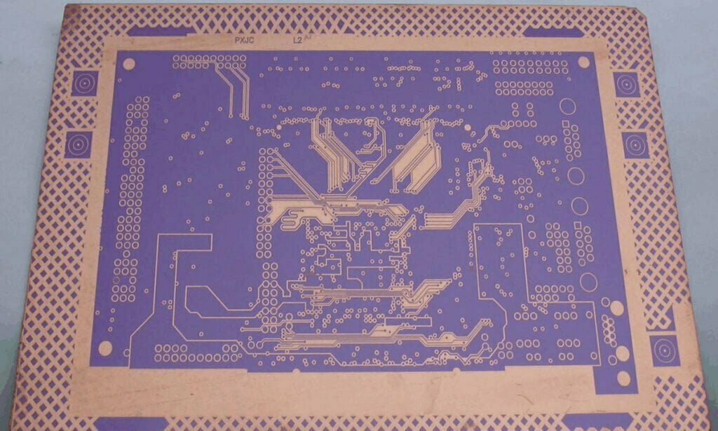 2. pcb inner layer image transfer