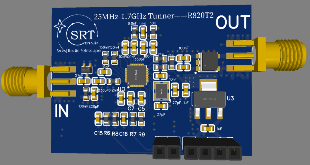 3d circuit of 1420MHz tuner