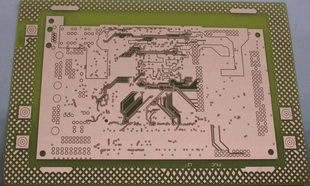 4. inner dry film stripping