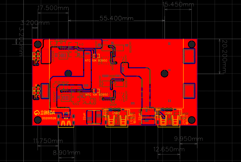 pcb layout of polarity switching circuit