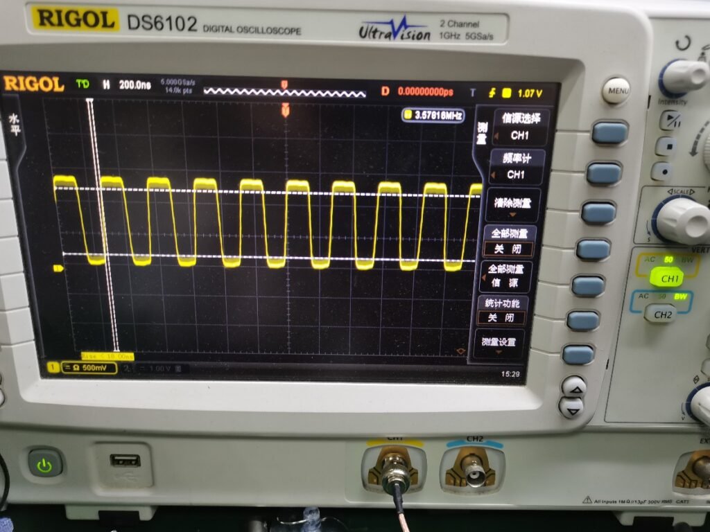 signal test of 1420MHz tuner