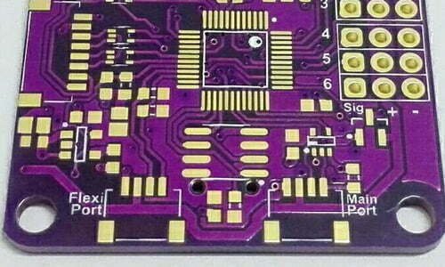 purple solder mask pcb