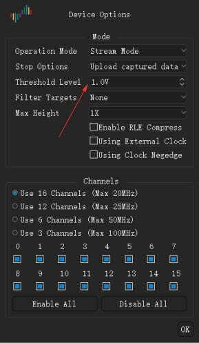 DSView Threshold Voltage