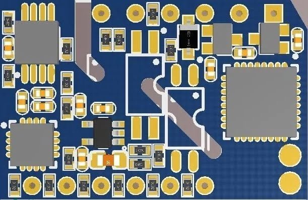 pcb layout: power components