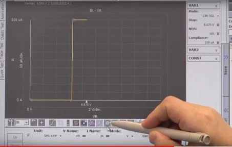 test voltage by marker