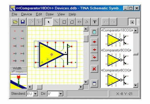 pin of schematic symbol