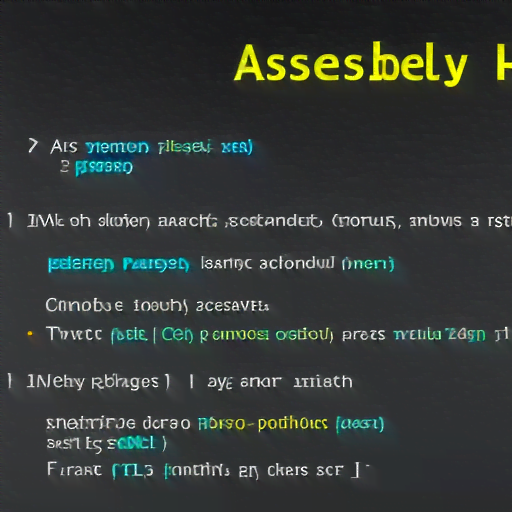 Assembly Language Example