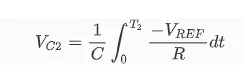 dual-slope integral ADC formula