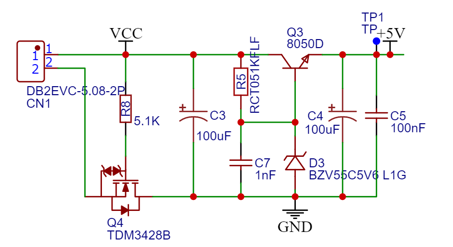 LDO schematic diagram