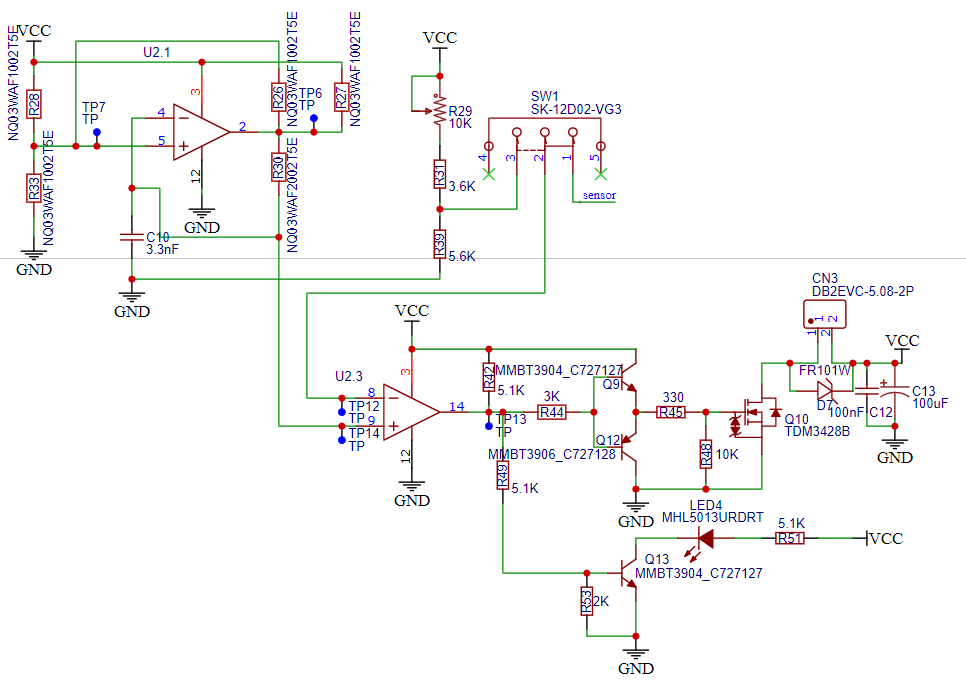 PWM speed Adjustment schematic diagram