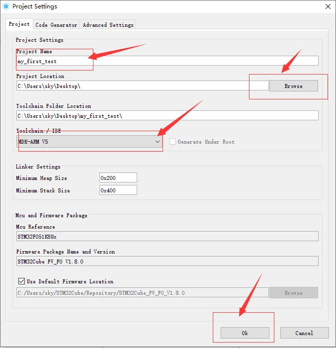 Programming STM32 Microcontrollers: A Step-by-Step Guide 10 Project setting and saving