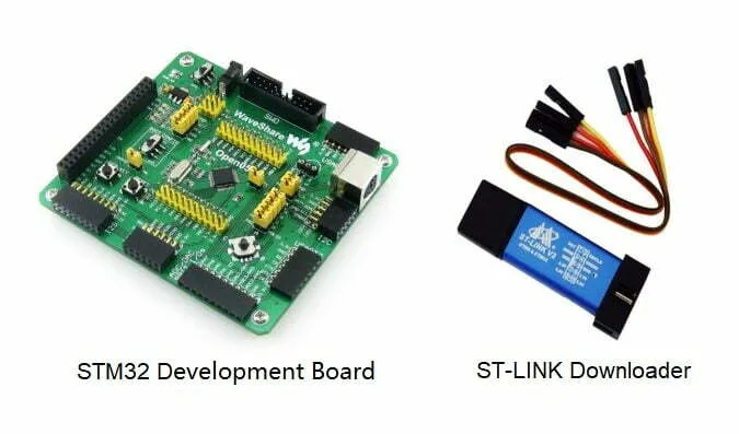 Programming STM32 Microcontrollers: A Step-by-Step Guide 1 STM32 development board and ST-LINK downloader