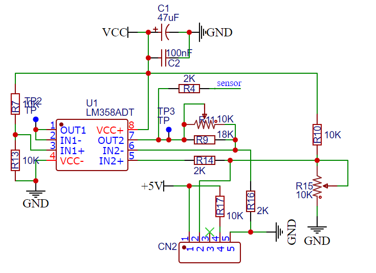 air quality sensor schematic diagram