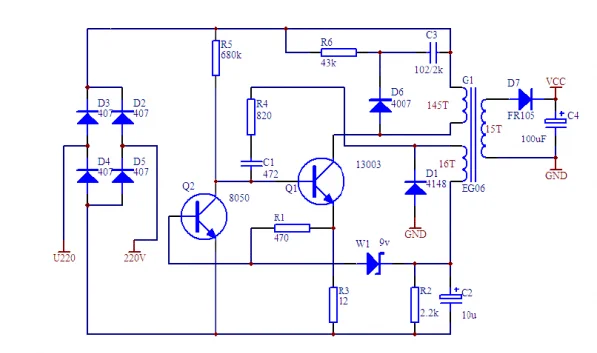 A Simple Electric Circuit Diagram