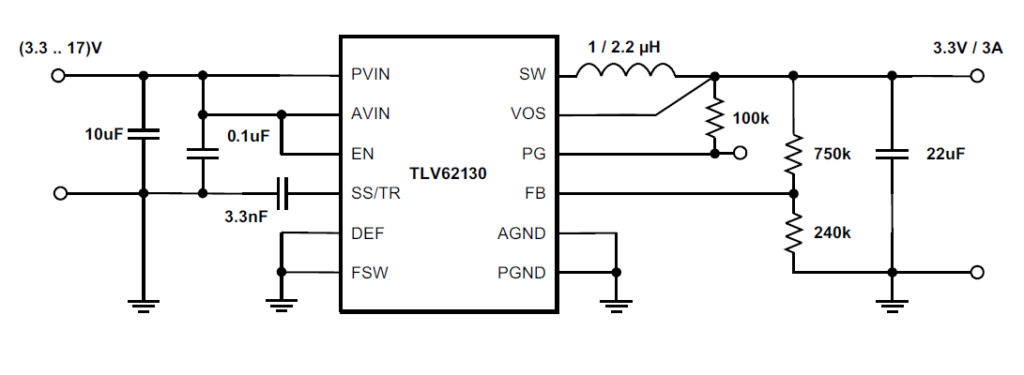 Effective Circuit Board Testing: Step-by-Step Guide 5 An example of power supply schematic diagram (3.3V 3A)