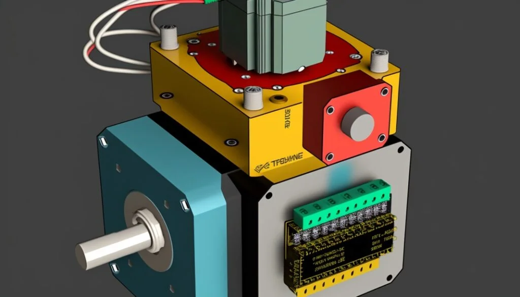 Stepper Motor 3D Model