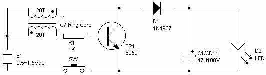 an example of flashlight wiring diagram