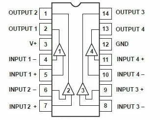 LM339 Pinout