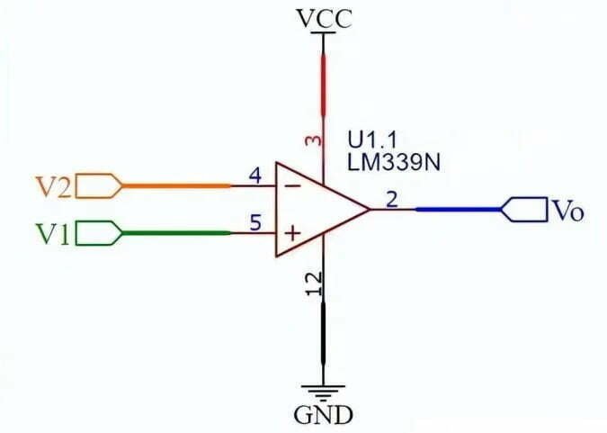 LM339 Schematic Diagram