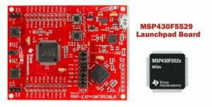 MSP430 Programming MSP430F5529 LaunchPad board
