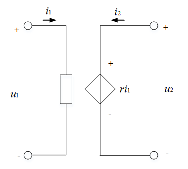 Figure 2. Current Controlled Voltage Source (CCVS)