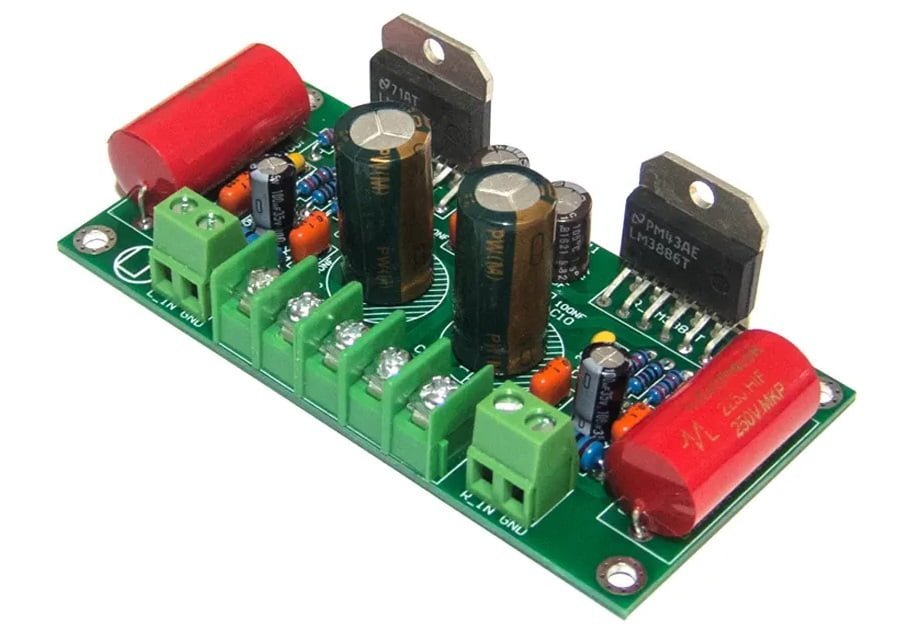 LM3886TF amplifier board