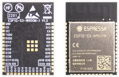 ESP32-S3-WROOM-1U module, built-in ESP32S3 series chip, Wi-Fi +