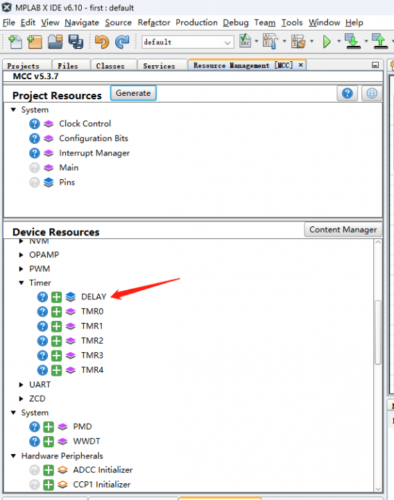 Add the Delay Module Code to Project