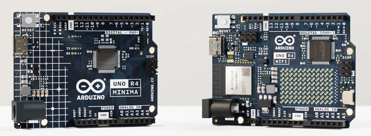 Top 15 projects that can be created with Arduino UNO R4 Minima