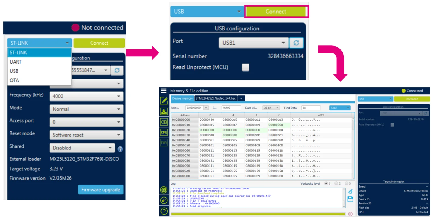 Bootloader of STM32CubeProgrammer