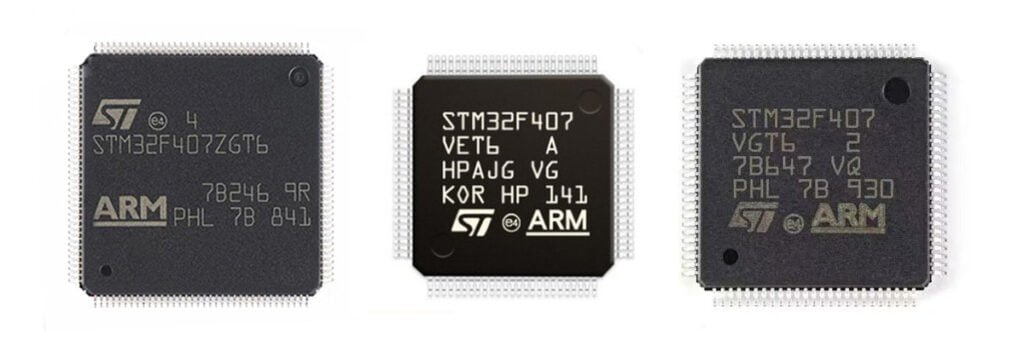 STM32F407 Microcontroller: Features, Specifications, Development ...