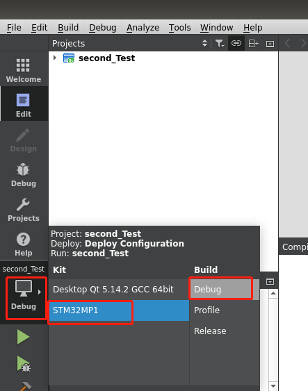 STM32MP1 Debug