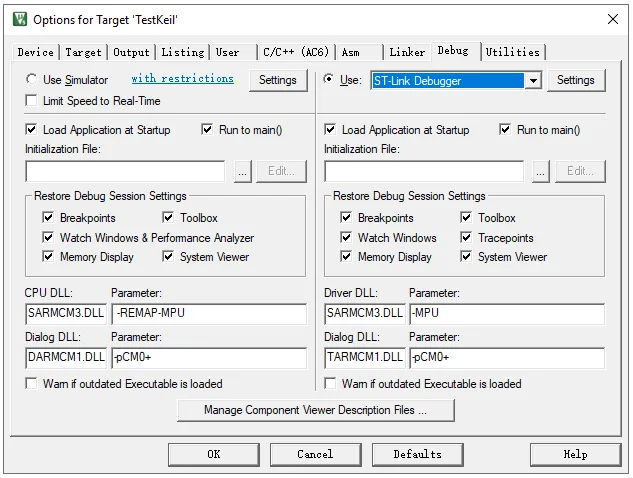 Keil μVision5: Tutorial for Beginners 10 Choose ST-Link Debugger