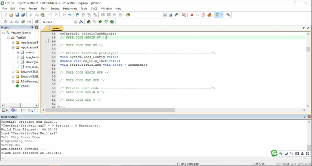 Keil μVision5: Tutorial for Beginners 16 Download code to Flash Memory