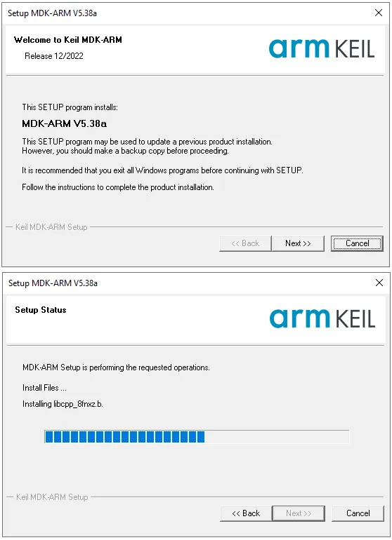 Keil μVision5: Tutorial for Beginners 2 Setup MDK-ARM V5.38a