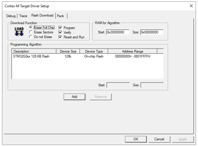 Keil μVision5: Tutorial for Beginners 14 Specifying the Download Function for Driver Setup