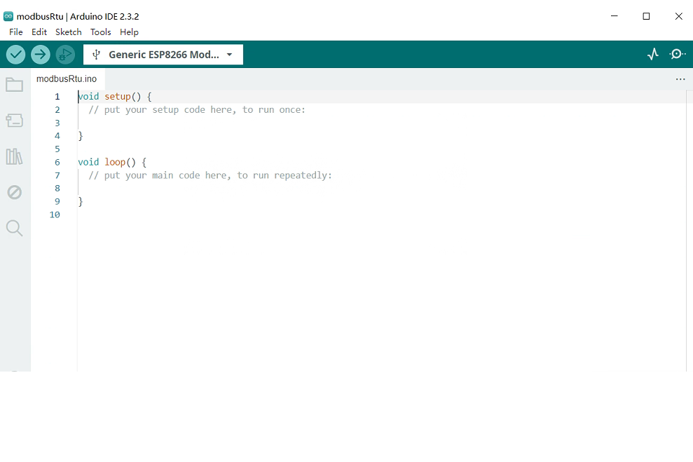 Modbus Arduino IDE