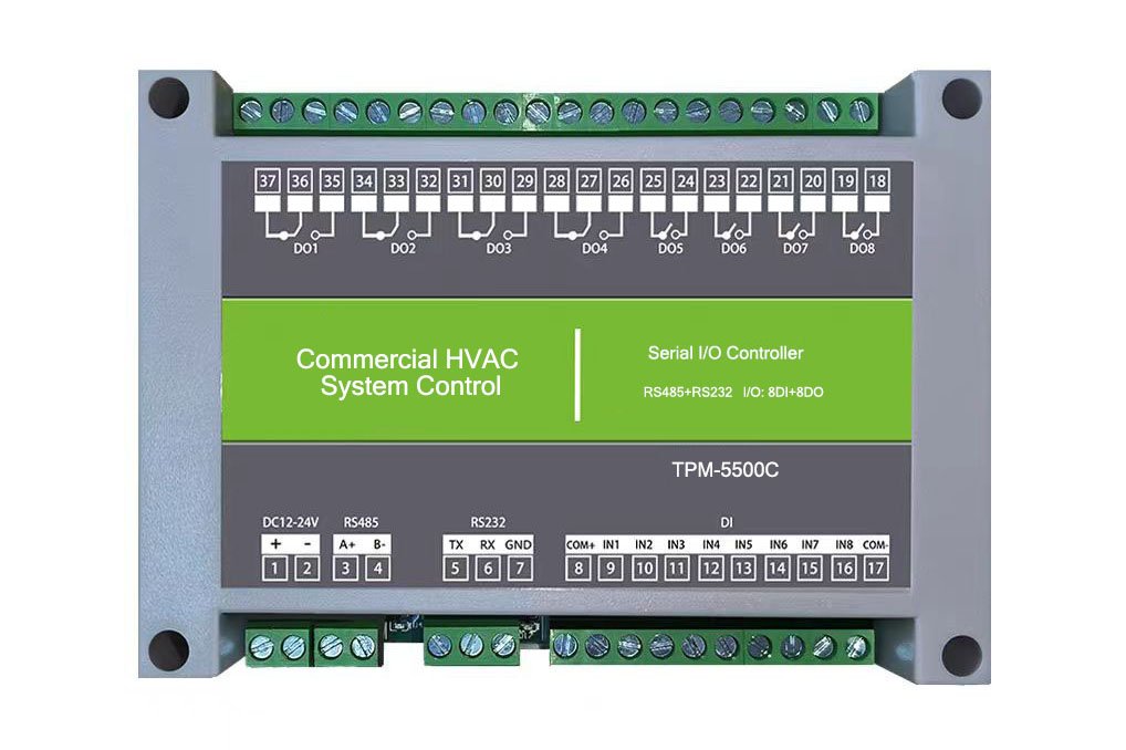 TPM 5500C Commercial HVAC System Control 24V RS485232 Modbus RTU