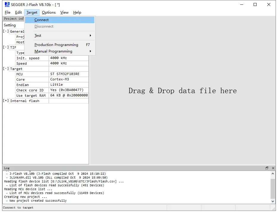 How to Copy a Program from a Microcontroller: A Comprehensive Guide 5 Establish a Connection Between Micro Chip and J Flash Software