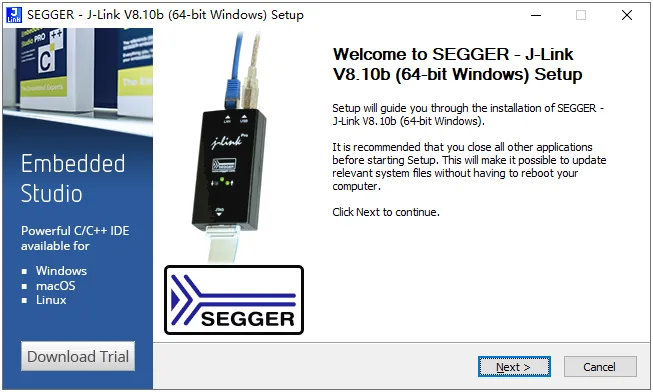 How to Copy a Program from a Microcontroller: A Comprehensive Guide 1 SEGGER J Link V8.10b 64 bit Windows Setup