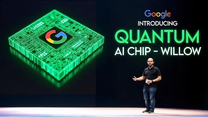 Google Quantum AI Chip Willow 2024