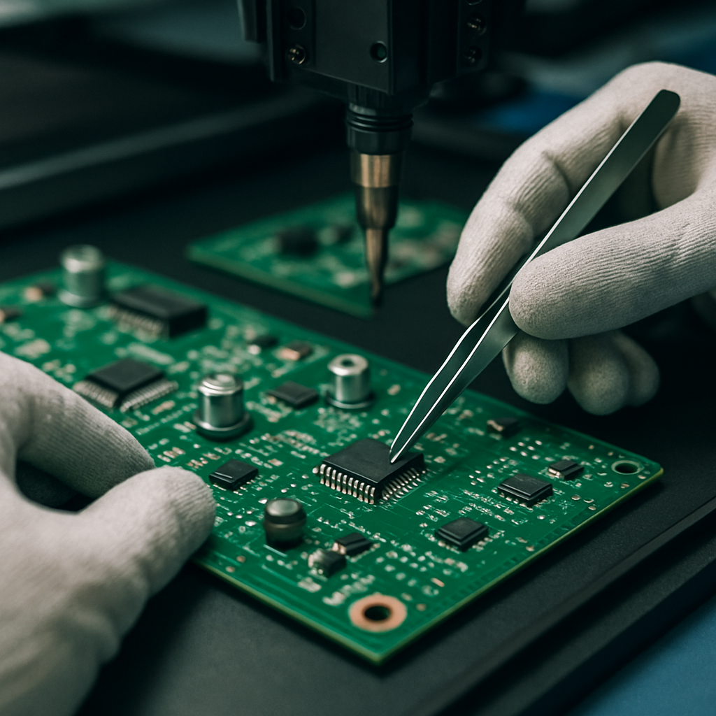 Electronic Manufacturing Services: A Comprehensive Guide 1 An image showing PCB assembly an essential EMS service